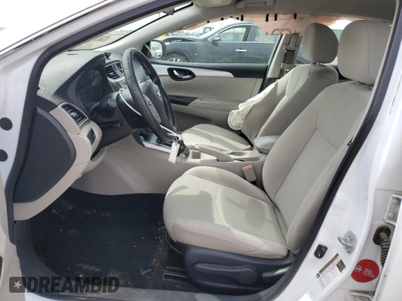 2017 Nissan Sentra S with VIN 3N1AB7AP7HY212742, listed as a Copart auction lot 54437495 with 63,438 mi miles and Salvage title. Bid and sale history available at DreamBid. Image 7.