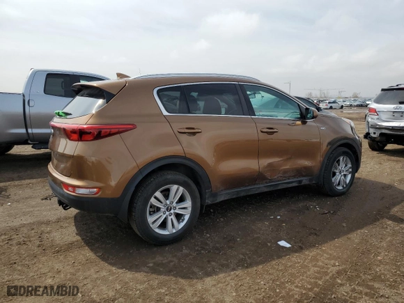 2017 Kia Sportage LX with VIN KNDPMCAC3H7260683, listed as a Copart auction lot 50759275 with 92,027 mi miles and Salvage Title. Bid and sale history available at carsss.com. Image 3.