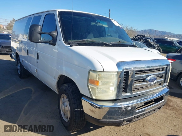 2008 Ford Econoline Cargo Commercial with VIN 1FTNS24L18DA11772, listed as a IAAI auction lot 41025371 with 223,532 mi miles and . Bid and sale history available at DreamBid. Image 1.