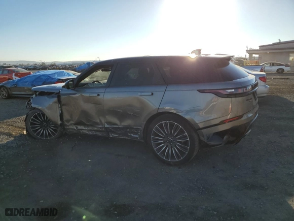 2019 Land Rover Range Rover Velar R-Dynamic SE with VIN SALYL2FV0KA225811, listed as a Copart auction lot 46342295 with 36,071 mi miles and Salvage Title. Bid and sale history available at carsss.com. Image 2.