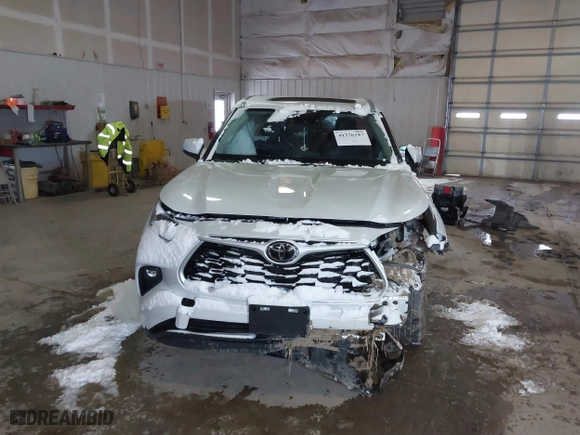 2023 Toyota Highlander L with VIN 5TDKDRBH1PS046092, listed as a IAAI auction lot 41276347 with 19,678 mi miles. Bid and sale history available at carsss.com. Image 13.