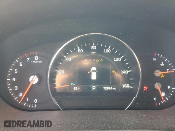 2017 Kia Sorento SX with VIN 5XYPKDA58HG238887, listed as a Copart auction lot 57353155 with 72,914 mi miles and Salvage title. Bid and sale history available at DreamBid. Image 9.