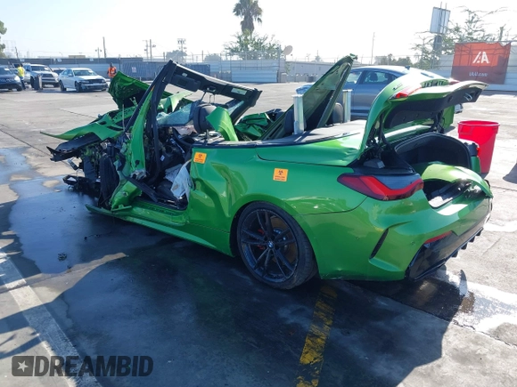 2024 BMW 4 Series M440i xDrive с VIN WBA63AT05RCP16341, выставлен на аукционе IAAI как лот 41019747 с пробегом Не указан миль и . История ставок и продаж доступна на DreamBid. Изображение 3.