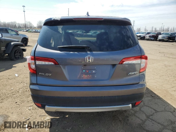 2021 Honda Pilot EX-L with VIN 5FNYF6H53MB085332, listed as a Copart auction lot 50168585 with 60,170 mi miles and Non Repairable. Bid and sale history available at DreamBid. Image 6.