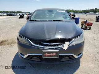 2016 Chrysler 200 C with VIN 1C3CCCCB1GN146654, listed as a Copart auction lot 55828645 with 182,959 mi miles and Clean Title. Bid and sale history available at carsss.com. Image 5.