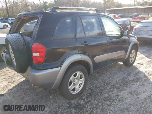 2005 Toyota RAV4 with VIN JTEGD20V250088126, listed as a IAAI auction lot 41601577 with 215,201 mi miles. Bid and sale history available at carsss.com. Image 4.