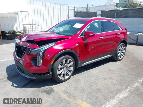 2021 Cadillac XT4 FWD Premium Luxury z VIN 1GYFZCR48MF004849, wystawiony jako IAAI lot #42131896 z przebiegiem 9 864 mil mil oraz . Historia ofert i sprzedaży dostępna na DreamBid. Obrazek 17.