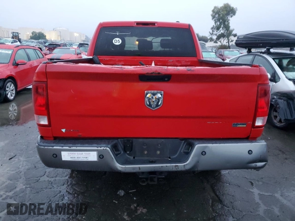 2010 Dodge 1500 SLT with VIN 1D7RV1CP6AS170463, listed as a Copart auction lot 85336414 with 216,598 mi miles and Clean Title. Bid and sale history available at carsss.com. Image 6.