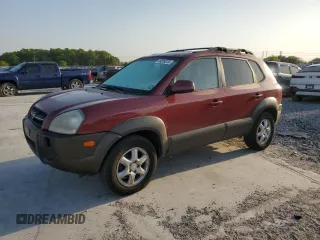 2005 Hyundai Tucson GLS with VIN KM8JN12D65U168863, listed as a Copart auction lot 49589225 with 119,774 mi miles and Salvage Title. Bid and sale history available at carsss.com. Image 1.