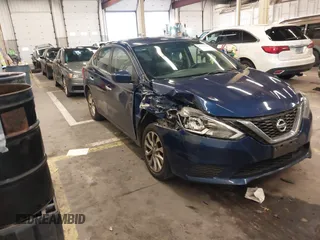 2019 Nissan Sentra SV with VIN 3N1AB7AP0KL610248, listed as a IAAI auction lot 41796249 with 93,527 mi miles and . Bid and sale history available at DreamBid. Image 1.