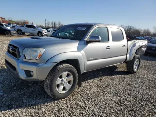 2015 Toyota Tacoma with VIN 3TMMU4FN6FM080782, listed as a Copart auction lot 50200615 with 129,045 mi miles and Salvage Title. Bid and sale history available at carsss.com. Image 1.