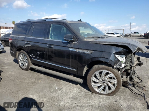2022 Lincoln Navigator Reserve z VIN 5LMJJ2KT1NEL16482, wystawiony jako Copart lot #41737925 z przebiegiem 12 250 mil mil oraz Szkoda całkowita • Salvage title. Historia ofert i sprzedaży dostępna na DreamBid. Obrazek 4.