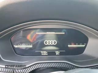 2021 Audi SQ5 Premium Plus with VIN WA1B4AFY0M2026456, listed as a Copart auction lot 77312444 with 74,103 mi miles and Salvage Title. Bid and sale history available at DreamBid. Image 9.