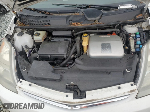 2008 Toyota Prius z VIN JTDKB20U583445166, wystawiony jako Copart lot #58096805 z przebiegiem Nie podano mil oraz Szkoda całkowita • Salvage title. Historia ofert i sprzedaży dostępna na DreamBid. Obrazek 11.