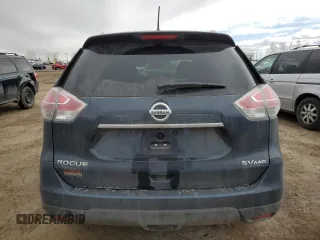 2016 Nissan Rogue SV with VIN 5N1AT2MV1GC854755, listed as a Copart auction lot 52202845 with 212,922 mi miles and Salvage Title. Bid and sale history available at carsss.com. Image 6.
