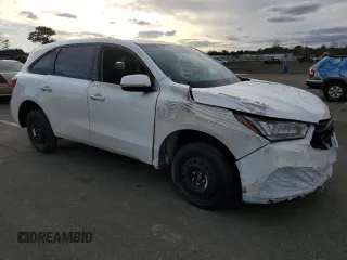2020 Acura MDX Technology with VIN 5J8YD4H02LL016644, listed as a Copart auction lot 86139724 with Not Provided miles and Salvage Title. Bid and sale history available at carsss.com. Image 4.