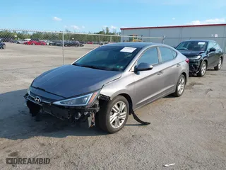 2020 Hyundai Elantra SEL with VIN 5NPD84LF4LH545403, listed as a IAAI auction lot 41530862 with 86130 miles. Bid and sale history available at carsss.com. Image 17.