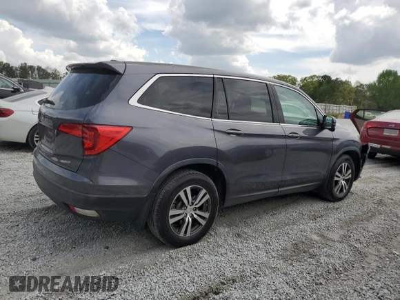 2016 Honda Pilot EX-L with VIN 5FNYF5H76GB035329, listed as a Copart auction lot 51865625 with 126,750 mi miles and Salvage Title. Bid and sale history available at DreamBid. Image 3.