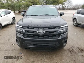 2023 Ford Expedition Limited с VIN 1FMJU2AG5PEA39692, выставлен на аукционе Copart как лот 86629164 с пробегом 18 211 миль миль и Списание • Salvage title. История ставок и продаж доступна на DreamBid. Изображение 5.