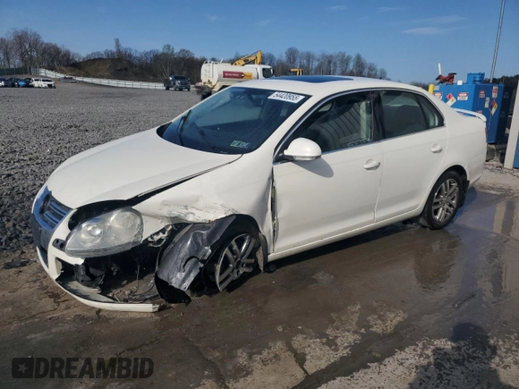 2006 Volkswagen Jetta z VIN 3VWSG81K76M742630, wystawiony jako Copart lot #54420955 z przebiegiem Nie podano mil oraz Szkoda całkowita • Salvage title. Historia ofert i sprzedaży dostępna na DreamBid. Obrazek 1.