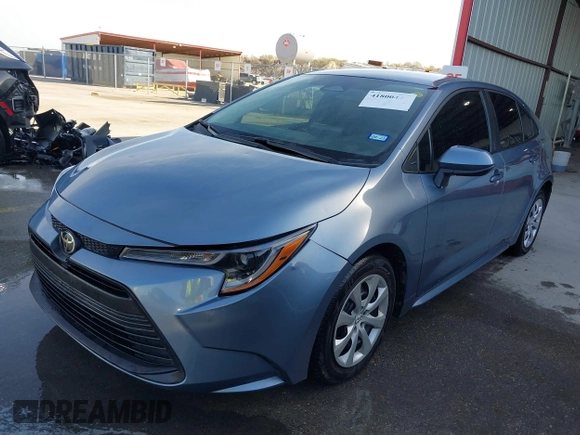 2023 Toyota Corolla LE with VIN 5YFB4MDE3PP076144, listed as a IAAI auction lot 41800449 with 36,450 mi miles. Bid and sale history available at carsss.com. Image 19.
