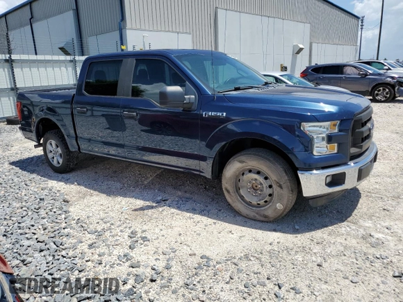 2016 Ford F-150 XLT with VIN 1FTEW1C80GKF41530, listed as a Copart auction lot 64968435 with 85,876 mi miles and Salvage title. Bid and sale history available at DreamBid. Image 4.