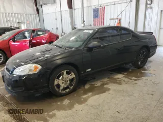 2006 Chevrolet Monte Carlo SS z VIN 2G1WL15C769400204, wystawiony jako Copart lot #59998095 z przebiegiem 221 845 mil mil oraz Czysty tytuł • Clean title. Historia ofert i sprzedaży dostępna na DreamBid. Obrazek 1.