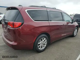 2021 Chrysler Voyager LXI with VIN 2C4RC1DG9MR546027, listed as a Copart auction lot 72005114 with 56,088 mi miles and Salvage Title. Bid and sale history available at carsss.com. Image 3.