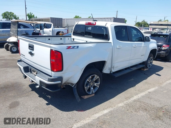 2016 Chevrolet Colorado 4WD Z71 with VIN 1GCGTDE32G1186239, listed as a IAAI auction lot 42561836 with 120,482 mi miles and . Bid and sale history available at DreamBid. Image 4.