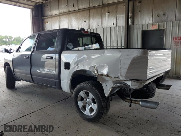 2019 Ram 1500 Big Horn с VIN 1C6SRFFT1KN755707, выставлен на аукционе Copart как лот 63680925 с пробегом Не указан миль и Списание • Salvage title. История ставок и продаж доступна на DreamBid. Изображение 2.