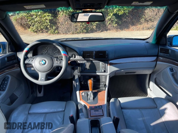 2003 BMW 5 Series 540iA with VIN WBADN63423GN88027, listed as a Copart auction lot 88563965 with 243,344 mi miles and Clean Title. Bid and sale history available at carsss.com. Image 9.
