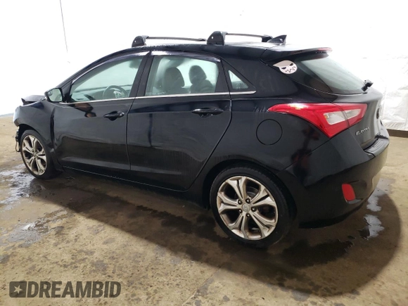 2014 Hyundai Elantra with VIN KMHD35LH3EU215908, listed as a Copart auction lot 75397254 with 127,087 mi miles and Salvage title. Bid and sale history available at DreamBid. Image 2.