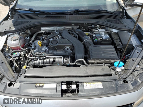 2025 Volkswagen Jetta SEL с VIN 3VWGX7BU8SM069177, выставлен на аукционе Copart как лот 62749625 с пробегом 5 587 миль миль и Списание • Salvage title. История ставок и продаж доступна на DreamBid. Изображение 11.