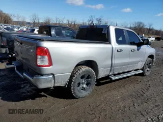 2020 Ram 1500 Big Horn with VIN 1C6RRFBG4LN343077, listed as a Copart auction lot 47113745 with 69,220 mi miles and Salvage Title. Bid and sale history available at carsss.com. Image 3.