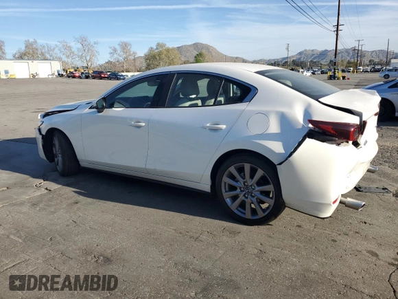 2023 Mazda 3 S Preferred with VIN 3MZBPACM0PM378834, listed as a Copart auction lot 47416865 with 9,194 mi miles and Salvage Title. Bid and sale history available at DreamBid. Image 2.