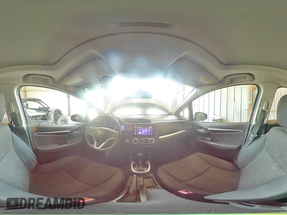2017 Honda Fit EX with VIN 3HGGK5H77HM704603, listed as a Copart auction lot 59453555 with 92,560 mi miles and Salvage title. Bid and sale history available at DreamBid. Image 15.