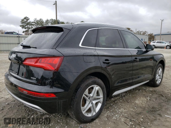 2019 Audi Q5 Premium with VIN WA1ANAFY7K2036987, listed as a Copart auction lot 66939822 with 44,245 mi miles and . Bid and sale history available at DreamBid. Image 4.