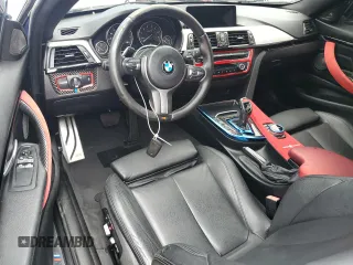 2017 BMW 4 Series 440i with VIN WBA4P1C51HK522059, listed as a Copart auction lot 60255554 with 76,289 mi miles and Salvage Title. Bid and sale history available at carsss.com. Image 8.