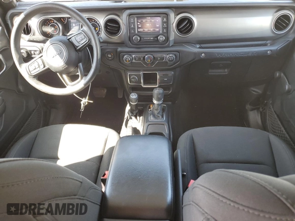 2020 Jeep Wrangler Unlimited Sport with VIN 1C4HJXDG6LW201614, listed as a Copart auction lot 51756345 with 56,346 mi miles and Salvage title. Bid and sale history available at DreamBid. Image 8.