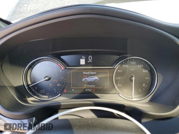 2020 Cadillac XT4 FWD Sport with VIN 1GYFZER49LF024652, listed as a Copart auction lot 46231255 with 87,567 mi miles and Salvage title. Bid and sale history available at DreamBid. Image 9.