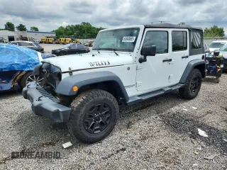 2017 Jeep Wrangler Unlimited Sport z VIN 1C4BJWDG0HL594793, wystawiony jako Copart lot #64940665 z przebiegiem 182 213 mil mil oraz Szkoda całkowita • Salvage title. Historia ofert i sprzedaży dostępna na DreamBid. Obrazek 1.