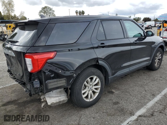 2021 Ford Explorer with VIN 1FMSK7BH3MGA84015, listed as a Copart auction lot 48059195 with 65,014 mi miles and Salvage Title. Bid and sale history available at carsss.com. Image 3.