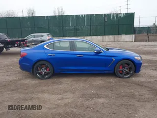 2021 Genesis G70 3.3T with VIN KMTG34LE2MU066635, listed as a IAAI auction lot 41843002 with 78,029 mi miles and . Bid and sale history available at DreamBid. Image 13.