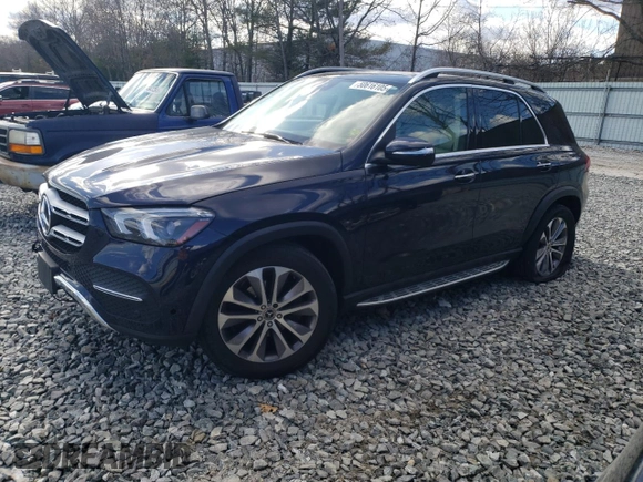2022 Mercedes-Benz GLE 350 z VIN 4JGFB4KB4NA605291, wystawiony jako Copart lot #50616105 z przebiegiem 49 128 mil mil oraz Szkoda całkowita • Salvage title. Historia ofert i sprzedaży dostępna na DreamBid. Obrazek 1.
