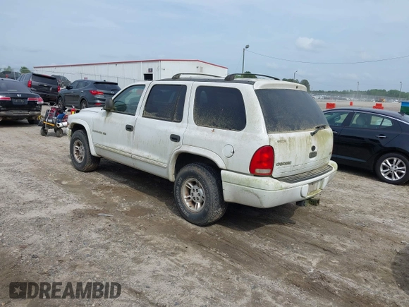 2000 Dodge Durango with VIN 1B4HS28N2YF141487, listed as a IAAI auction lot 42119907 with 244,752 mi miles and . Bid and sale history available at DreamBid. Image 3.