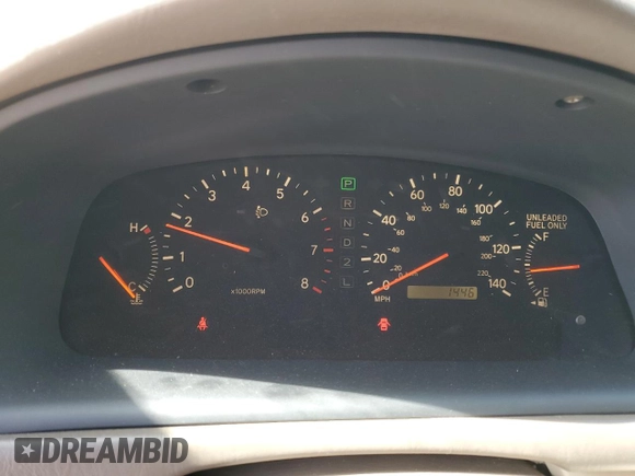1998 Lexus ES 300 Luxury Sport Sdn with VIN JT8BF28G5W5035342, listed as a Copart auction lot 54184784 with 1,446 mi miles and Salvage Title. Bid and sale history available at carsss.com. Image 9.