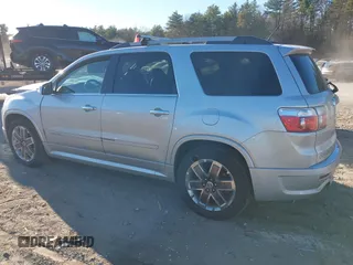 2011 GMC Acadia Denali with VIN 1GKKVTED0BJ403615, listed as a IAAI auction lot 40858532 with 204,232 mi miles. Bid and sale history available at carsss.com. Image 14.