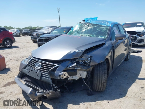 2015 Lexus IS 250 with VIN JTHBF1D25F5059886, listed as a IAAI auction lot 42527234 with 118,584 mi miles and . Bid and sale history available at DreamBid. Image 2.