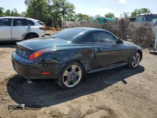 2004 Lexus SC 430 with VIN JTHFN48Y040052035, listed as a Copart auction lot 63689275 with 147,355 mi miles and Salvage title. Bid and sale history available at DreamBid. Image 3.