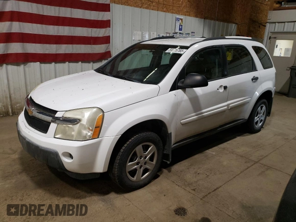 2006 Chevrolet Equinox LS z VIN 2CNDL23F766132379, wystawiony jako Copart lot #59035765 z przebiegiem 148 934 mil mil oraz Czysty tytuł • Clean title. Historia ofert i sprzedaży dostępna na DreamBid. Obrazek 1.